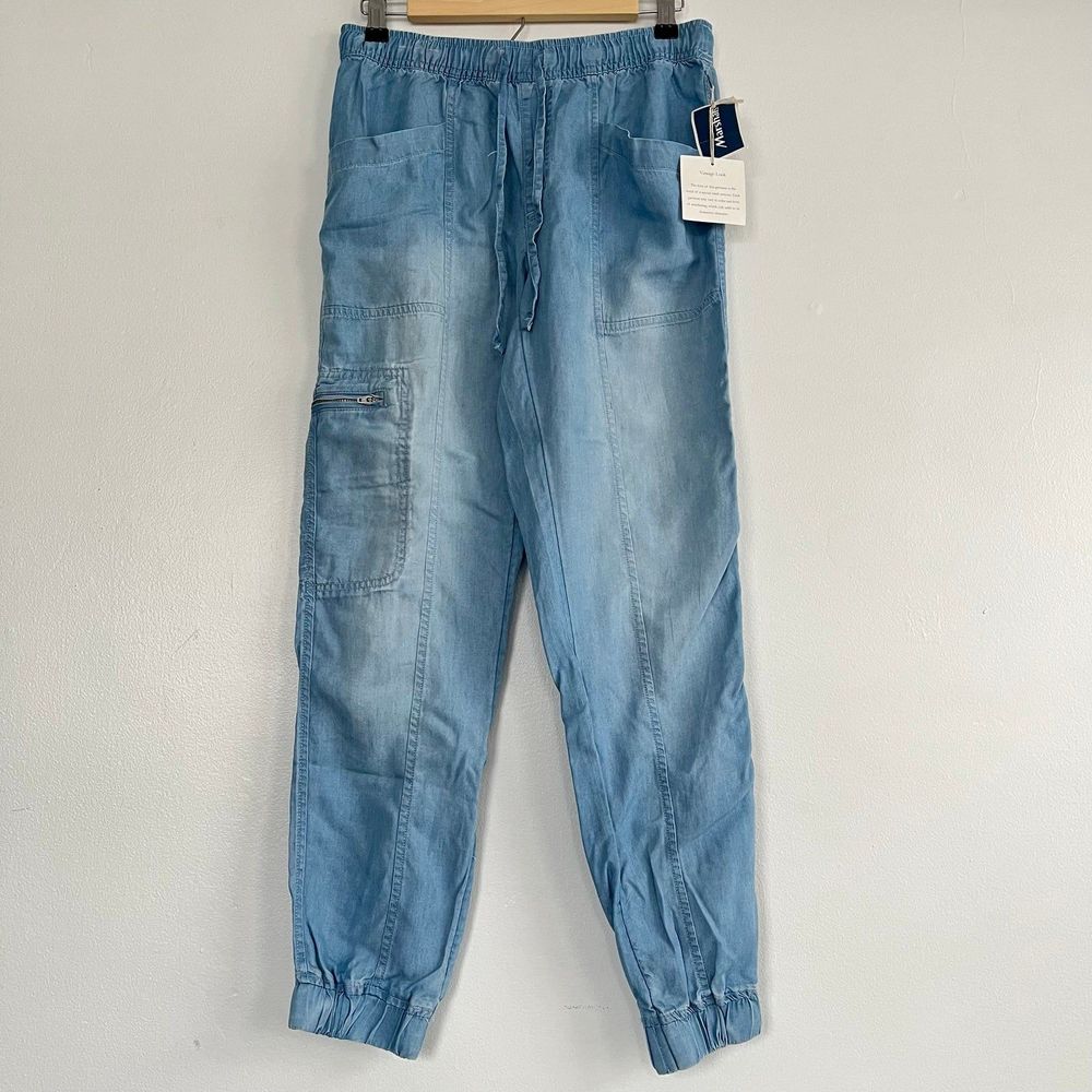 Denim joggers women’s size S